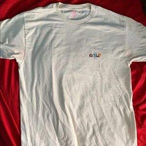 Rare Golf Wang cream t shirt
